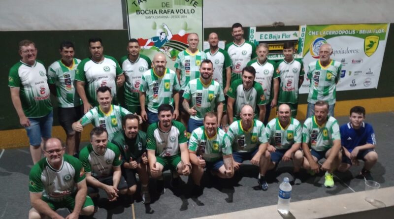 CME LACERDÓPOLIS/BEIJA-FLOR ESTREOU NA TAÇA MEIO OESTE DE BOCHA